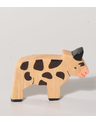 Vache en bois Thumbnail 1