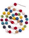Guirlande boules en feutre multicolore Thumbnail 1