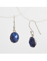Boucle d'oreille en argent et sodalite Thumbnail 1