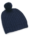 Bonnet 'Pompom', Navy, OS Thumbnail 1