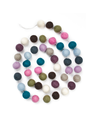 Guirlande boules en feutre ton pastel Thumbnail 1