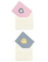 Set de 2 cartes 'Coeur' Thumbnail 1