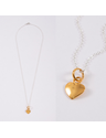 Collier argent plaqué or Thumbnail 1