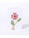 Carte de voeux 'Fleur' Thumbnail 1