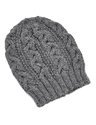 Bonnet Tresse, Gris, OS Thumbnail 1